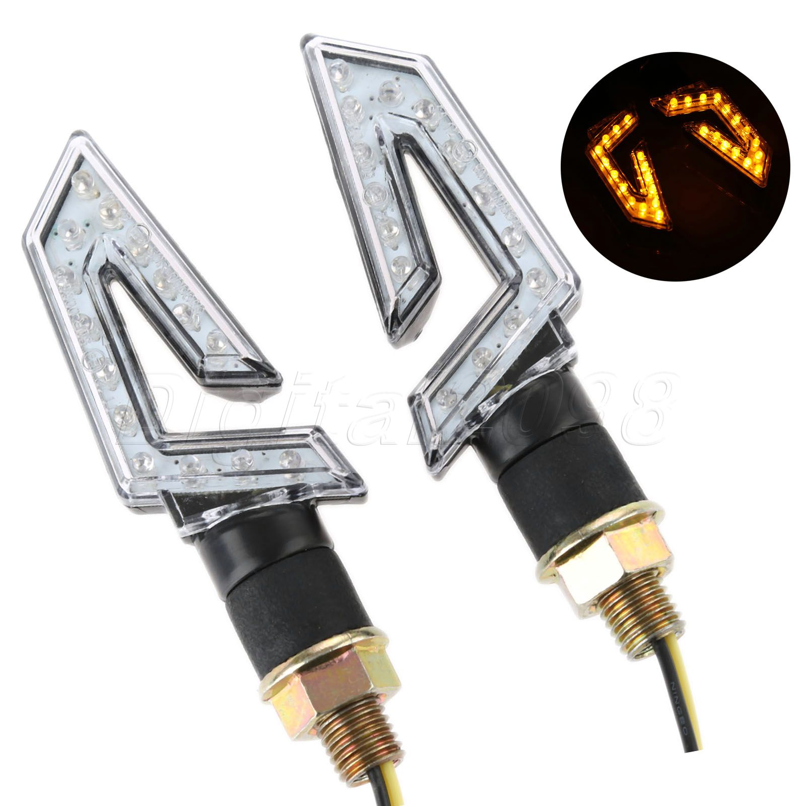 Sos Light Strobe - Yetaha 2pcs Motorcycle Light Lamp Turn