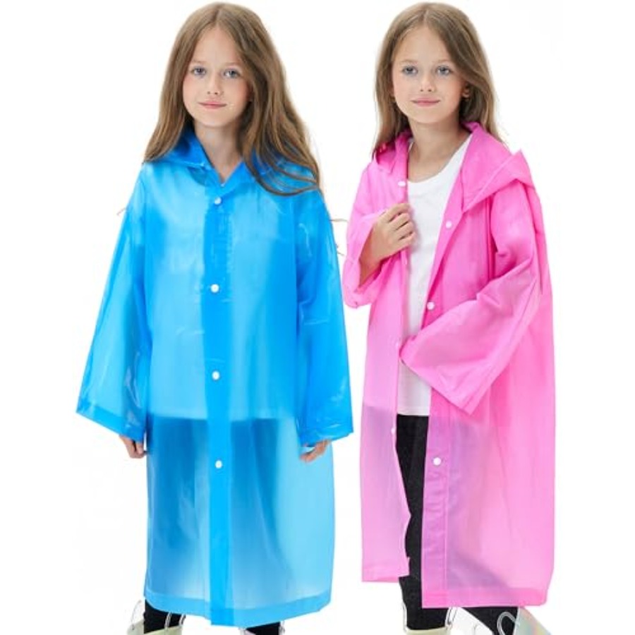 2 Pack Reusable Waterproof Rai – Emergency Poncho Rain Bewertung und Preis