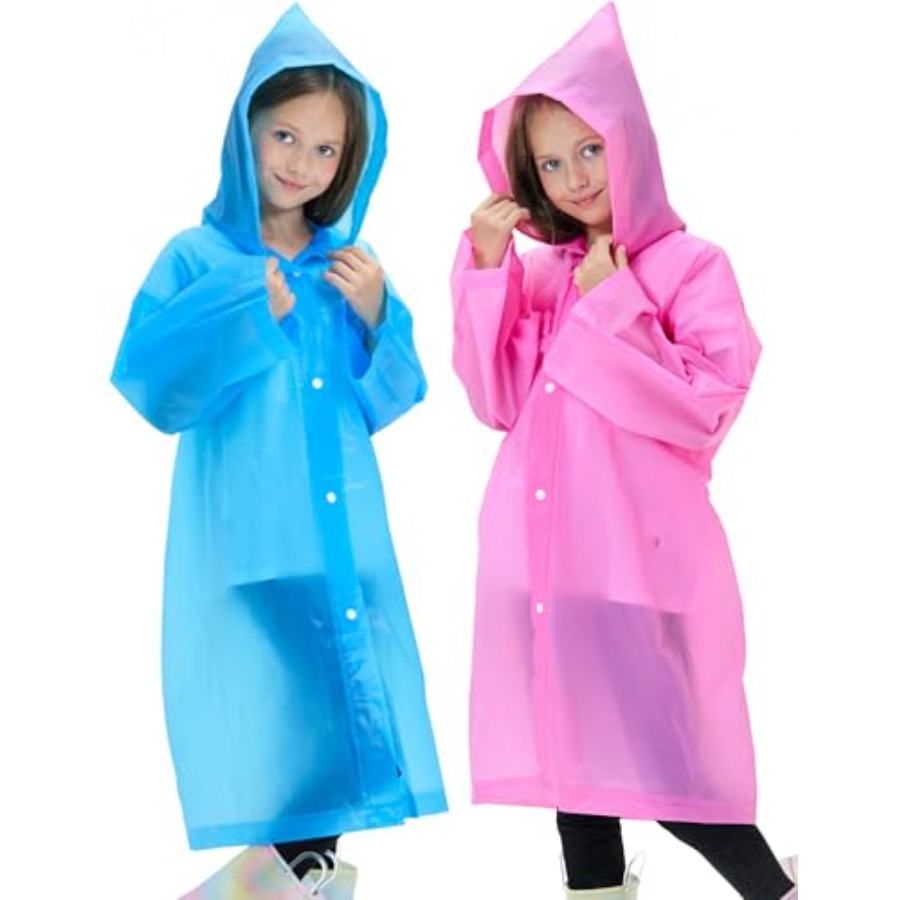 2 Pack Reusable Waterproof Rai – Emergency Poncho Rain Bewertung und Preis
