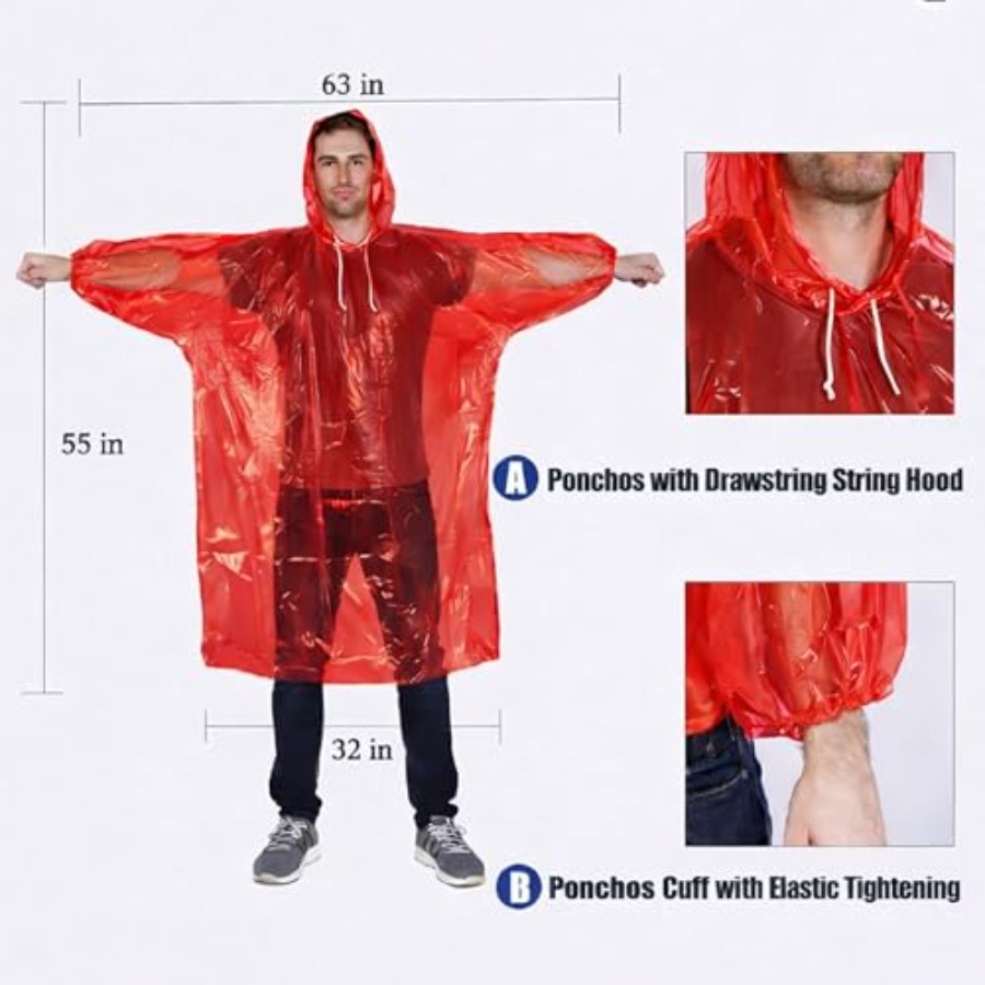 Mindful Design Rain Ponchos wi – Emergency Poncho Rain Bewertung und Preis