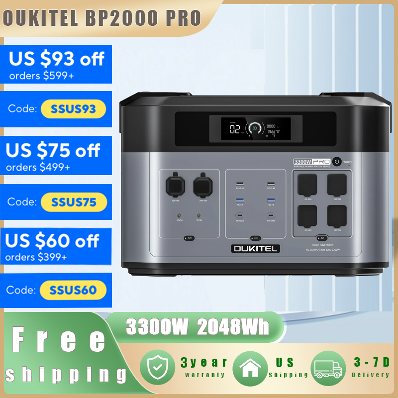 OUKITEL BP2000 PRO Portable Po – Solar Emergency Charger Bewertung und Preis