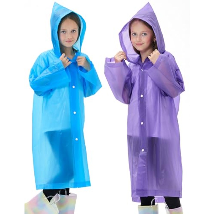 2 Pack Reusable Waterproof Rai – Emergency Poncho Rain Bewertung und Preis