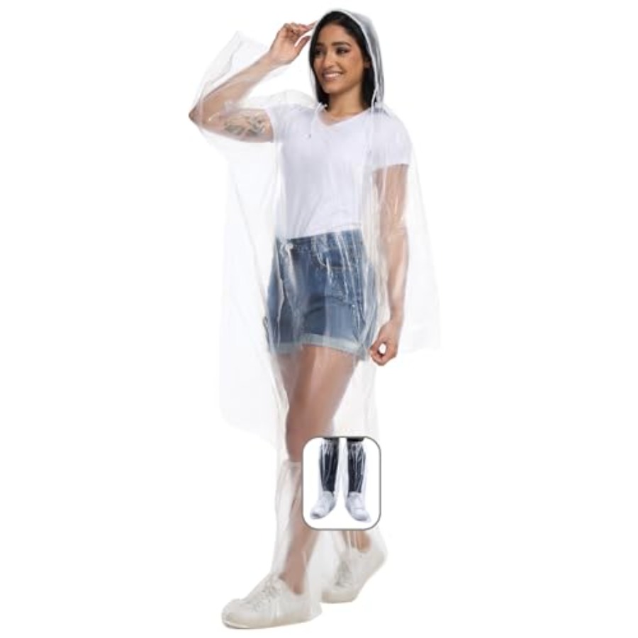 Disposable Rain Ponchos for Ad – Emergency Poncho Rain Bewertung und Preis