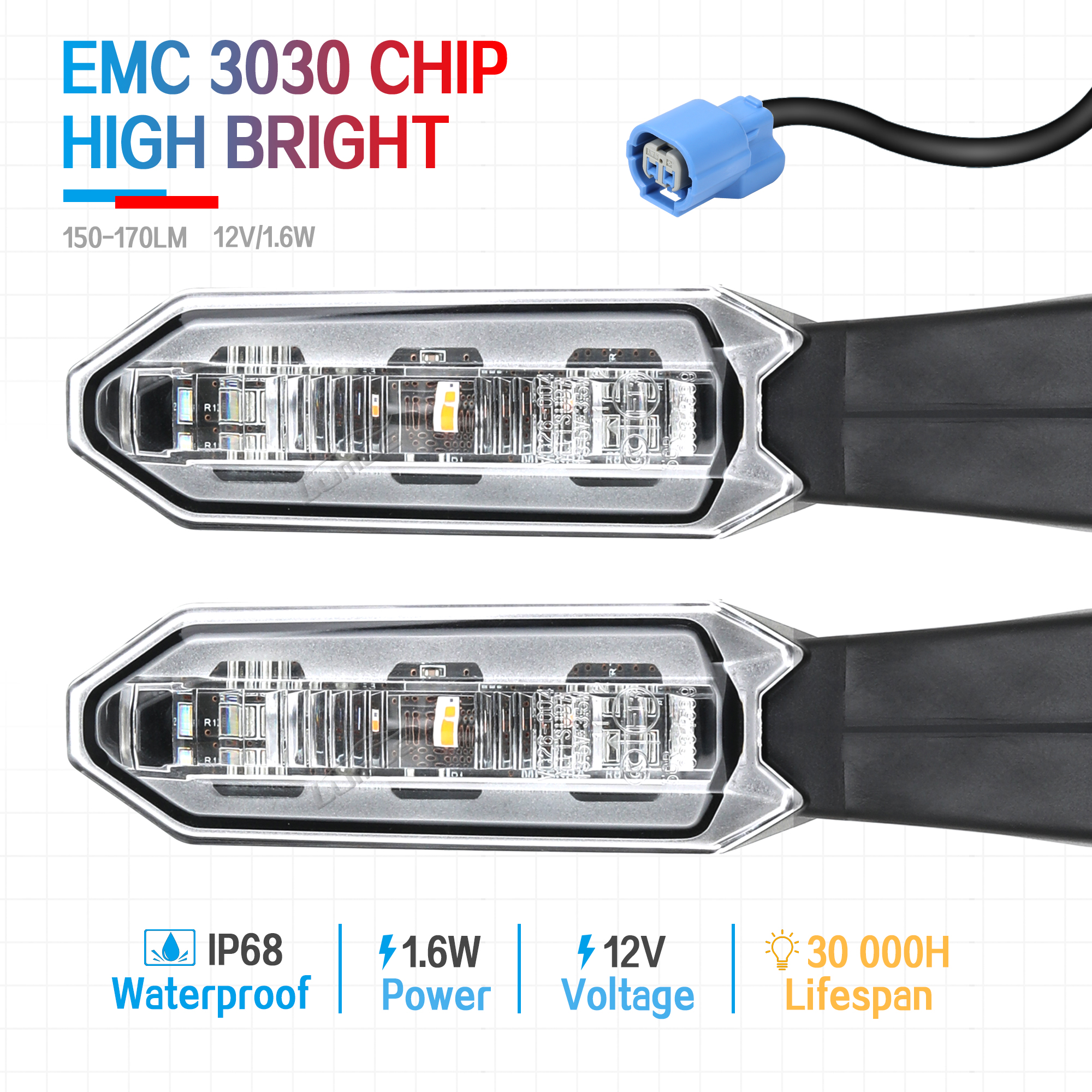 NT1100 LED Turn Signal Light F – Sos Light Strobe Bewertung und Preis
